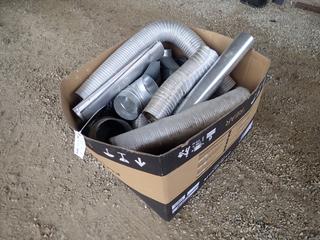 Qty Of Assorted Furnace Ducting *Note: This Item Is Located Offsite In Alberta Beach, For More Info Contact Richard @780-222-8309*