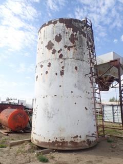 128 In. X 128 In. X 20 Ft. 10,000-Gal Storage Tank *Note: Buyer Responsible For Loadout, Located Offsite at 21220-107 Avenue NW, Edmonton, For More Information Contact Richard at 780-222-8309*