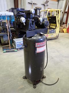 1995 Force International Model AC5160V1-V Compressor, 150PSI, 60 Gal. Tank, SN PY9518853  (NEC)