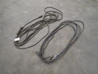 400A Welding Cable w/ Stinger c/w Ground Welding Cable *Note: This Item Is Located Offsite In Alberta Beach, For More Info Contact Richard @780-222-8309*