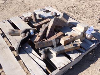 Qty of Assorted Pintle and Ball Hitches