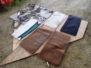 Qty Of Horseback Riding Accessories Includes: Bridles And Saddle Pads *Note: This Item Is Located Offsite In Alberta Beach, For More Info Contact Richard @780-222-8309*