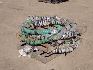(2) 2 In. Hydrovac Hoses