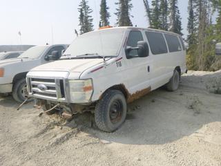 2009 Ford E350 Van. VIN 1FBSS31L59DA82315 *Note: Parts Only, Buyer Responsible For Loadout, Located Near Ft. McMurray, AB. For More Information Call Shazeeda @780-721-4178*