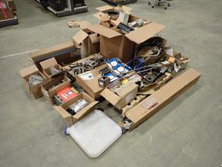Sanden AC Compressor, Exhaust Clamps, Slack Adjuster, Blower Motor, Clutch Installation Kit and Assorted Supplies  (G-Front)