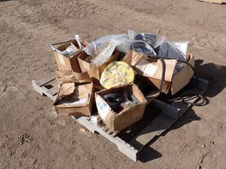 Face Shield Brackets, Aprons, Paint Brushes And Qty of Assorted Supplies