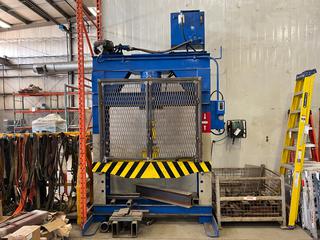 Stewart & Stevenson 40-Ton Hydraulic Shop Press.