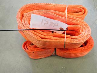 (3) Polyester Slings and (1) Canyon Rigging 4in Sling.