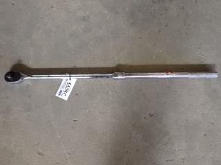 Neiko 3/4in Drive Extendable Handle, Extends 24 to 39-3/4in.