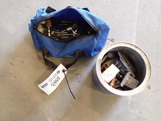 Jet Pneumatic HD 6Hp 90 Degree Angle Head Die Grinder c/w Accessories.