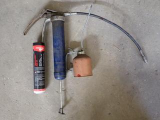 Quantity of Grease Guns , Certified Premalube Red #1, Heavy Duty Multi Purpose NLGI #1 Grease H2.