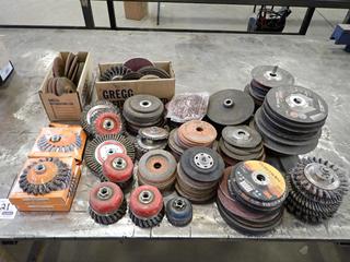 Quantity of Saucer-Cup Brushes & Cut-Off Wheels.