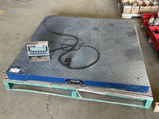 Anyload Model FSP4X4-5 5,000 LB Floor Scale.