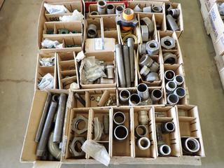 Pallet of Assorted Sleeves and Connectors.