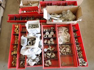 Pallet of Assorted Couplings and Elbows.