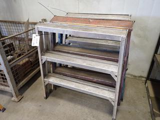 (3) Sturdy Aluminum Sawhorses.