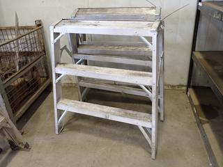 (2) Louisville Aluminum Sawhorses.