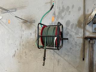 Portable Air Hose Reel c/w Air Hose.