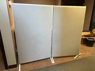 (2) Office Partitions, 36-1/2 In x 60-1/2In.