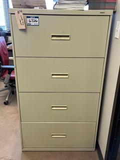 4-Drawer Lateral File Cabinet.
