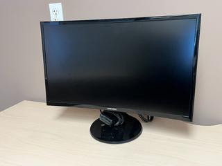Samsung Model L24F390FHNXZA 24 In Curved Monitor.