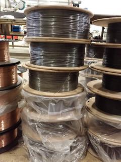 (6) Spools of Prostar PRSS283212-744 Star Core FC-71 Supreme Flux Cored Welding Electrode .045in/1.2mm, Weight 44# SP/20Kg.