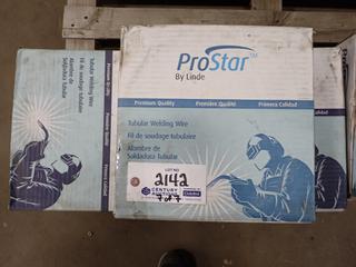 (7) Boxes of Prostar PRSS283213-744 FC-71 Supreme Flux Cored Welding Electrode .045in 44#SP/20Kg.