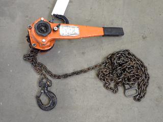 Procore Proloc 1-1/2 Ton Lever Block Chain Hoist.