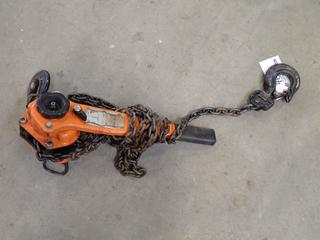 Procore Proloc 1-1/2 Ton Lever Block Chain Hoist.