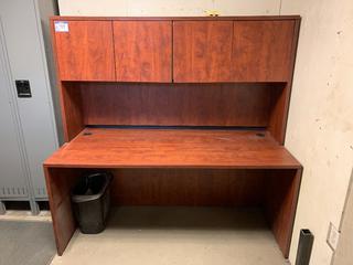 Desk with Credenza, 66 In x 29 In.