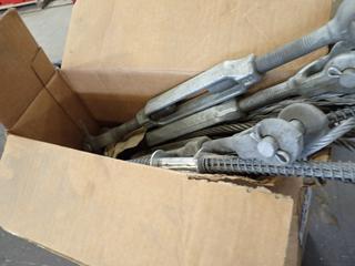 Jaw Turnbuckles and Wire Rope.