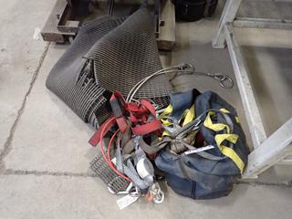 Quantity of Fall Protection Harnesses and Shock Absorbing Lanyards.