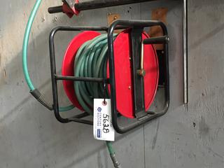 Portable Air Hose Reel c/w Air Hose.