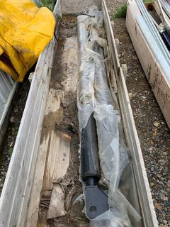 (2) Unused Ram Industries 3000 PSI Hydraulic Rams, 4in x 8ft x 2-1/2in Bore.