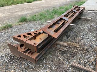 (2) Steel Arm Assemblies, 174in and 182in.