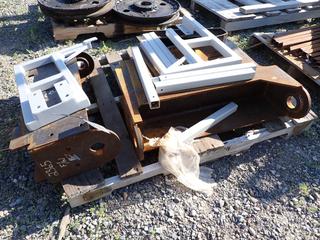 Assorted Steel Mounting Brackets.