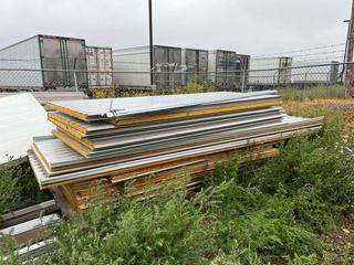 (2) Pallets of Assorted Insulated Panels, Approximately 10 Ft - 21 Ft L, 42 In W, 2 - 3 In D.