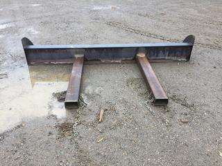 Custom Built Forklift Boom.