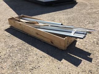 Assorted Aluminum Pipe and Grating.
