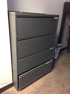 4-Drawer Lateral File Cabinet.