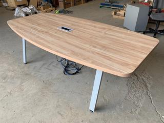 Board Room Table with Power Station, 95-1/2 In x 43-1/2 In. *Disassembled*