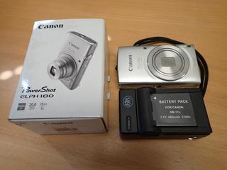 Canon Power Shot ELPH 180 20mp Camera with Battery and Charger.