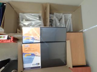 Quantity of Unused Binders.