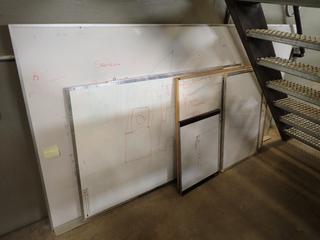 (5) Assorted White Boards.