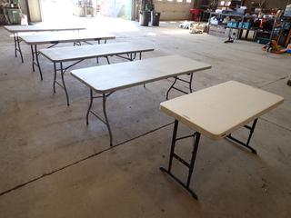 (5) Assorted Folding Tables.
