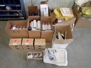 Quantity of Assorted Unopened Chemicals, Painting Supplies, Etc.