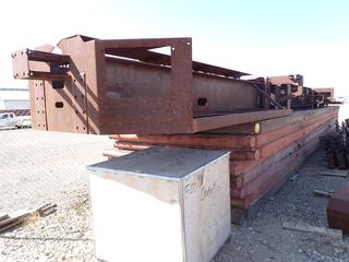 Assorted Oilfield Catwalk WIP.  Note:  Crane Load Out At Purchasers Expense.