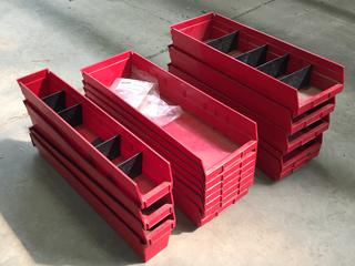 Quantity of Assorted Parts Bins.