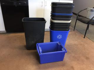 Quantity of Garbage and Recycling Bins.