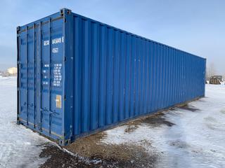 2010 40ft HC Storage Container # GESU 6456498 *Note - Buyer Responsible for Removal*